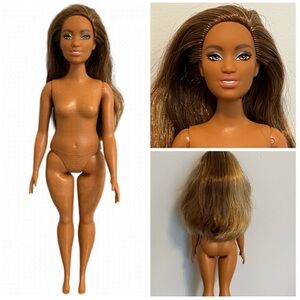 Curvy Barbie Loves The Ocean Beach Doll Brunette Full Figured